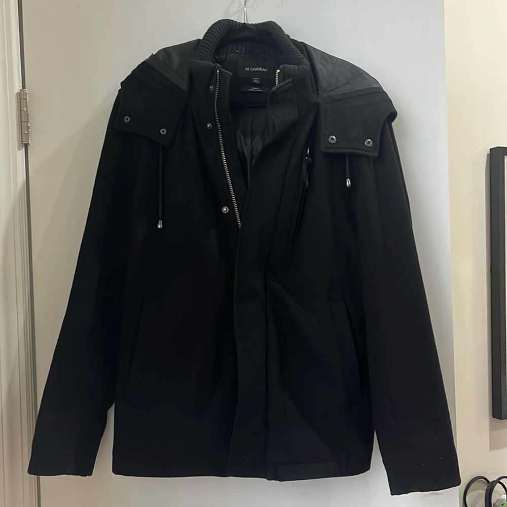 Black coat from Le Chateau